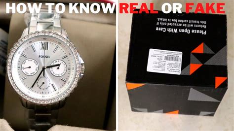 fossil watch real vs fake